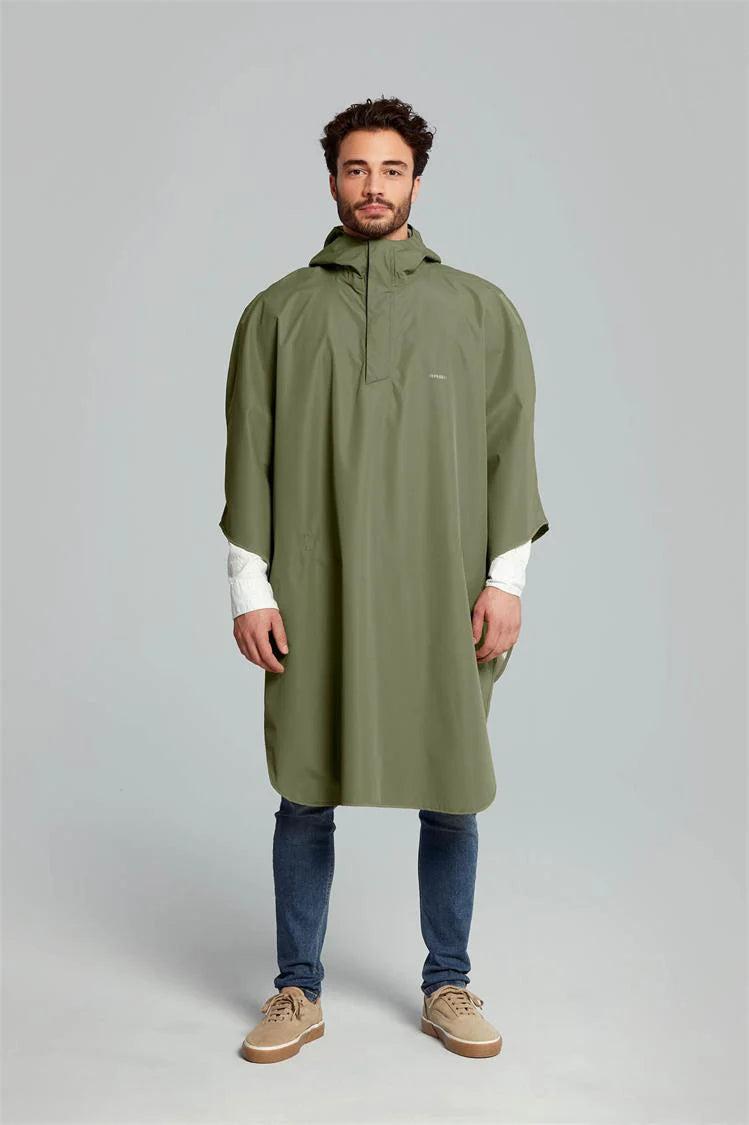 Basil - Unisex Hoga Rain Poncho-Basil-Bicycle Junction