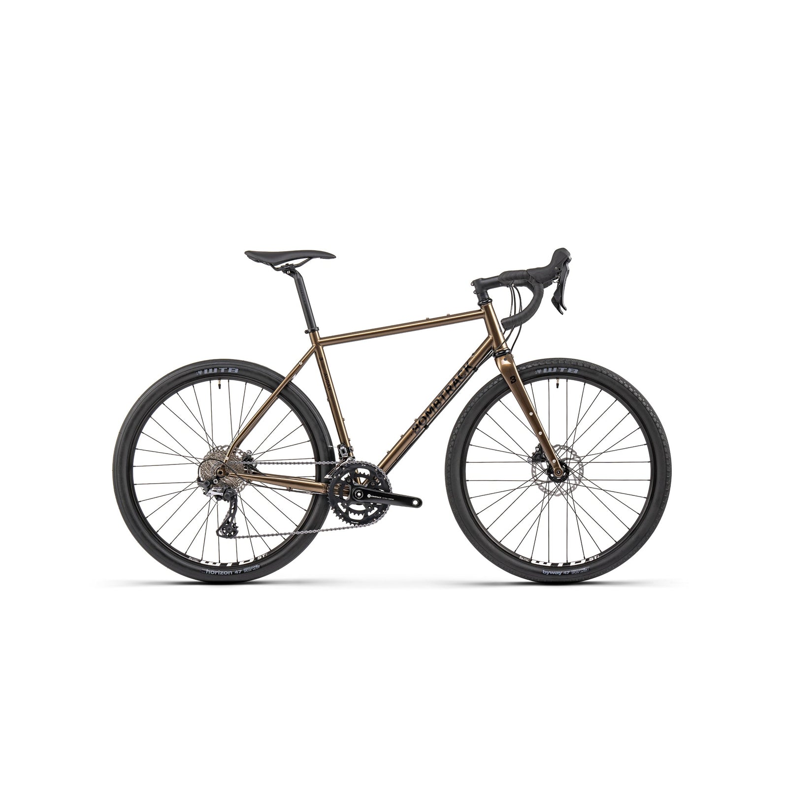 Bombtrack Audax — Metallic Dark Brown side view