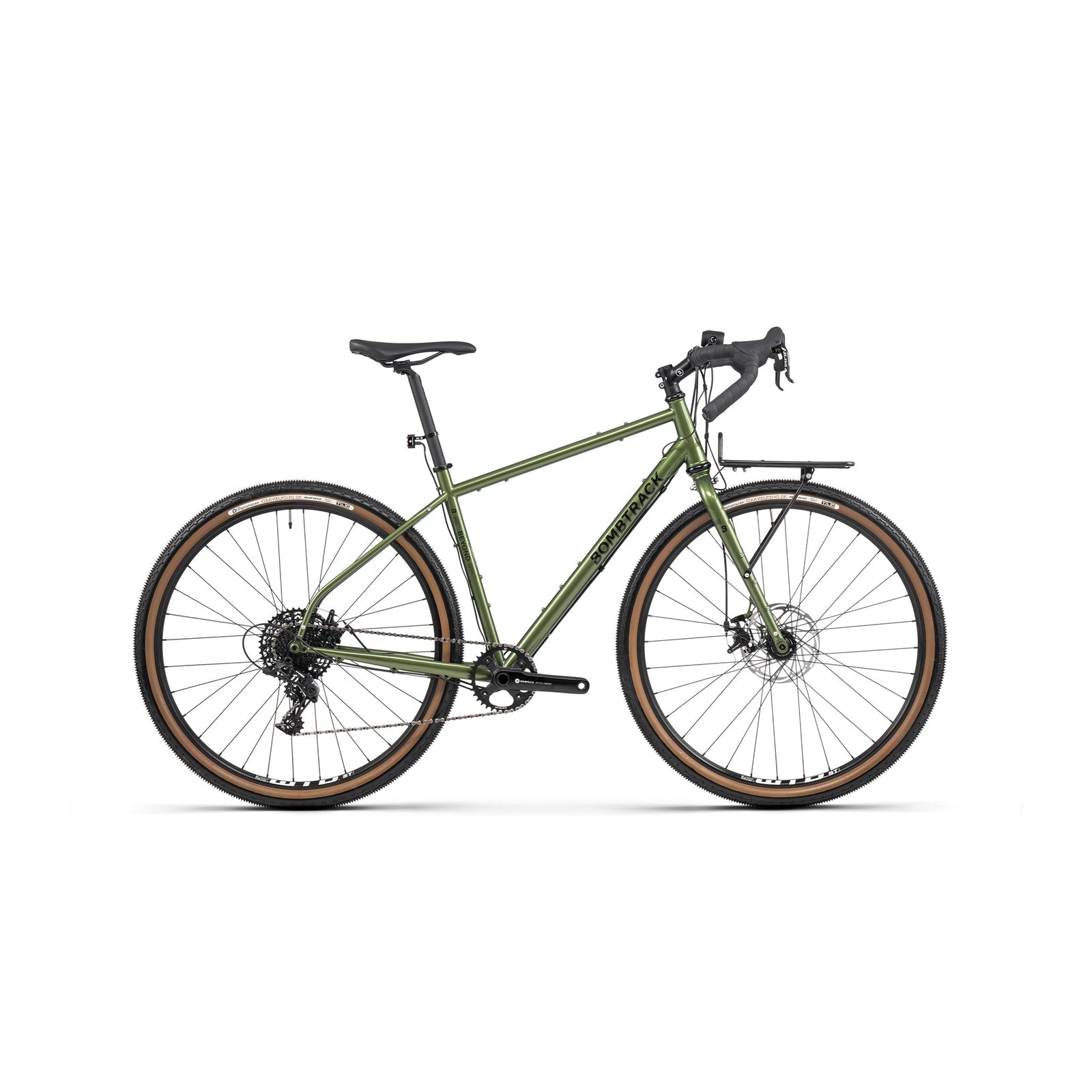 Bombtrack Beyond 2 — Metallic Green side view