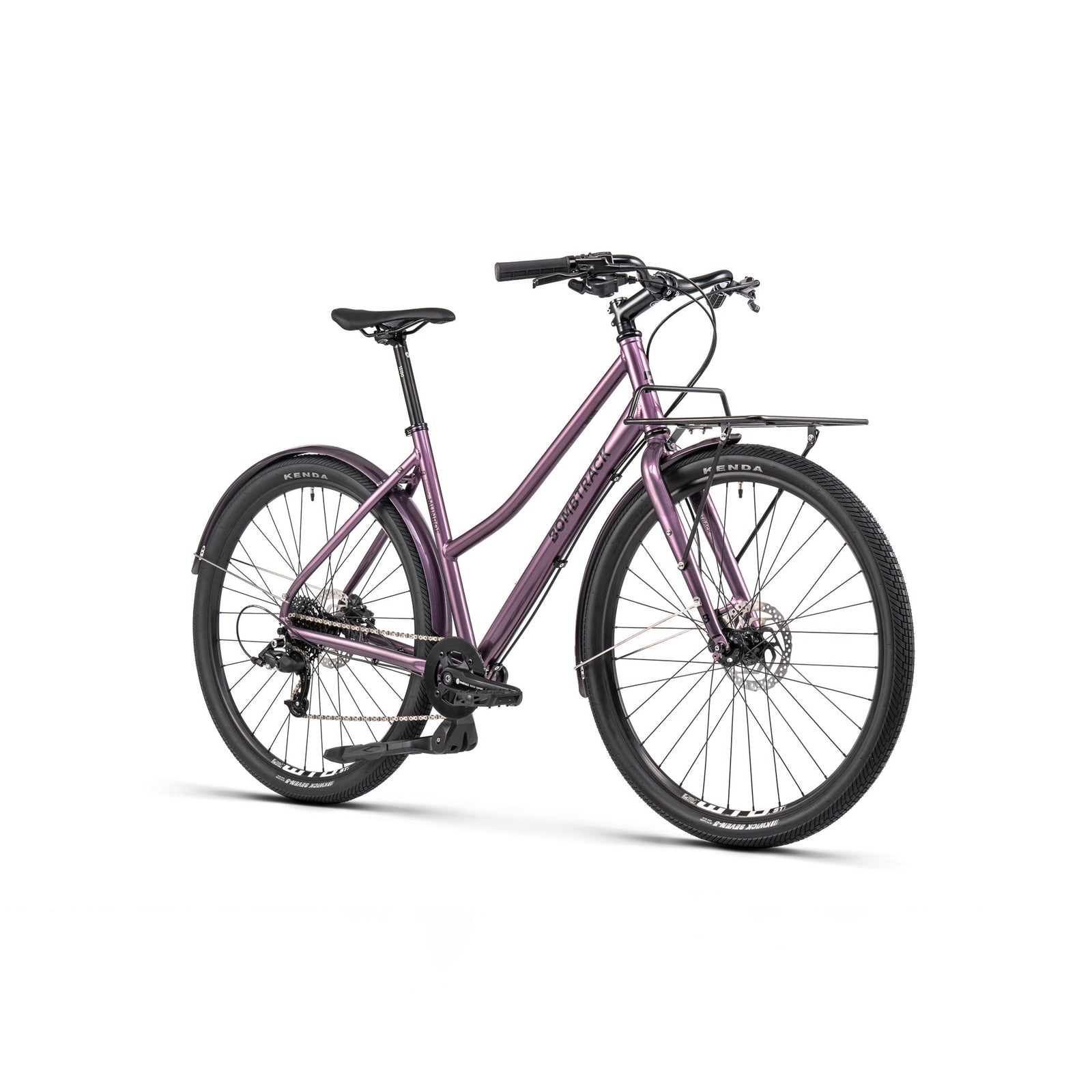 Bombtrack Munroe Loop — Metallic Purple front three-quarter view
