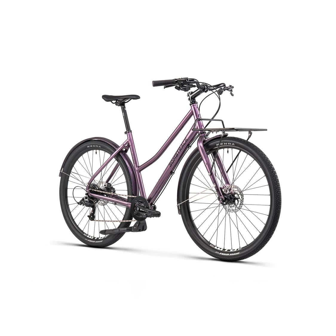Bombtrack Munroe Loop — Metallic Purple front three-quarter view