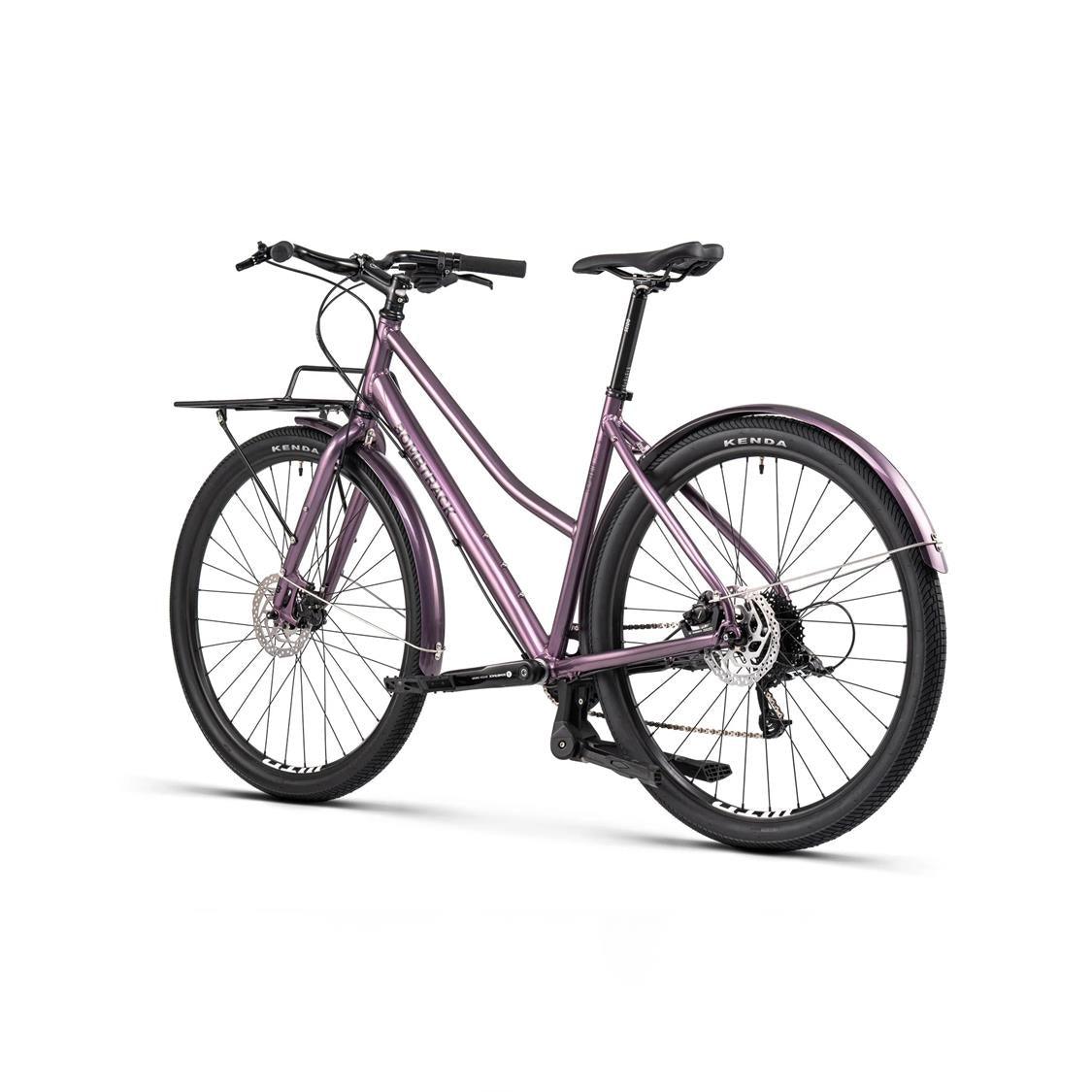 Bombtrack Munroe Loop — Metallic Purple rear three-quarter view