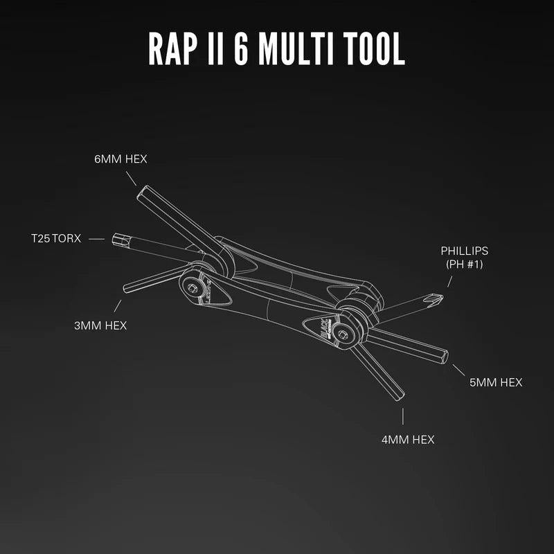 Lezyne - Rap6 Multi-tool-Lezyne-Bicycle Junction