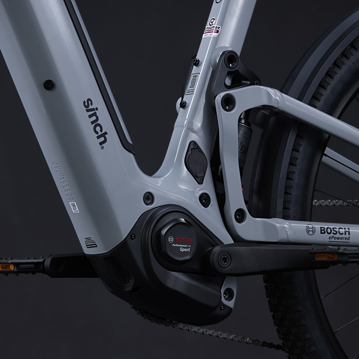 Sinch Force EZ 5 Auto 2027 – Trail Stone – motor and drivetrain detail 2