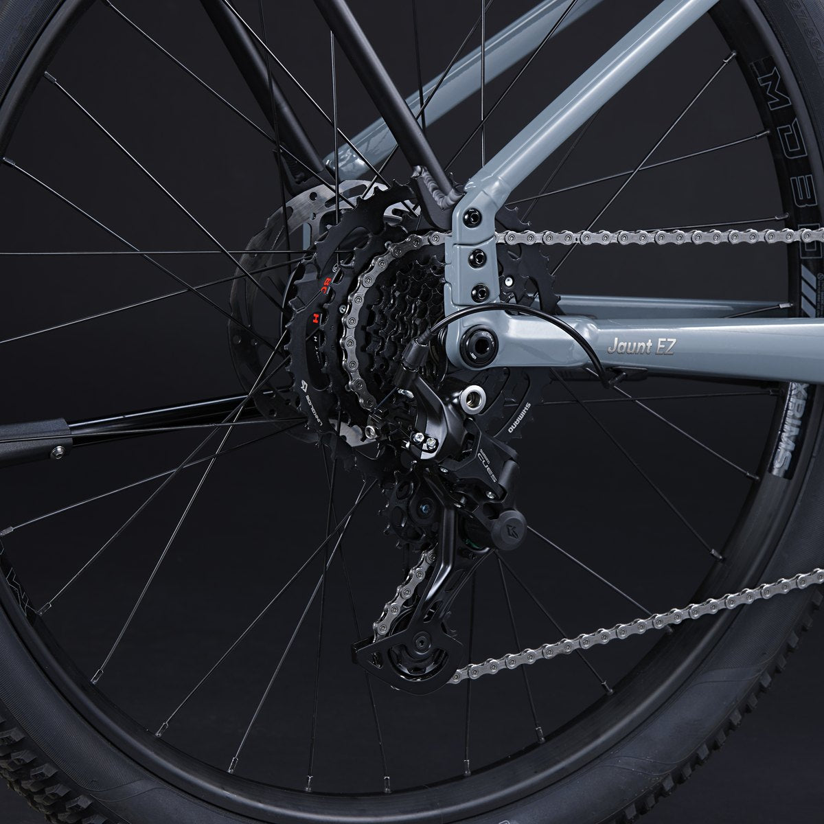 Sinch Jaunt EZ 2027 – Coastline Grey – motor and drivetrain detail 4