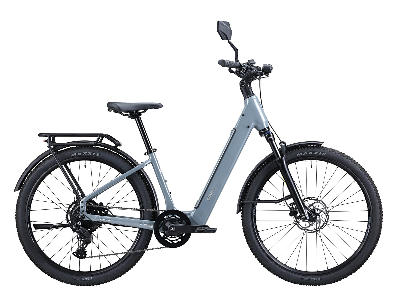 Sinch Jaunt EZ 2027 – Coastline Grey – bike view 1