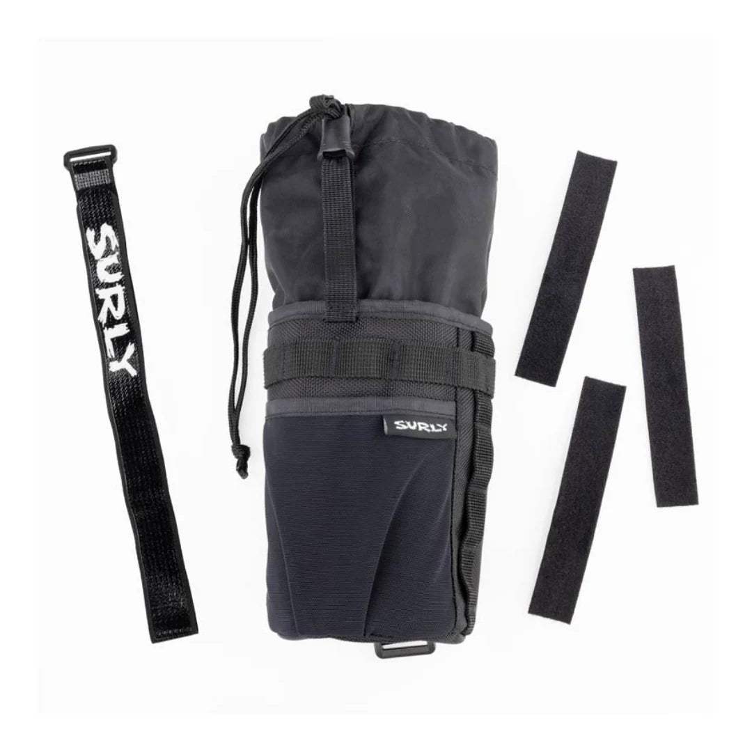 Surly Dugout Feedbag – Black (Medium)