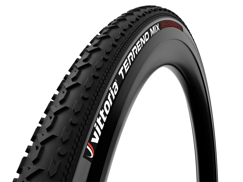 Vittoria Terreno Mix 700 x 45 Tyre – Anthracite/Black, Graphene 2.0, Tubeless Ready