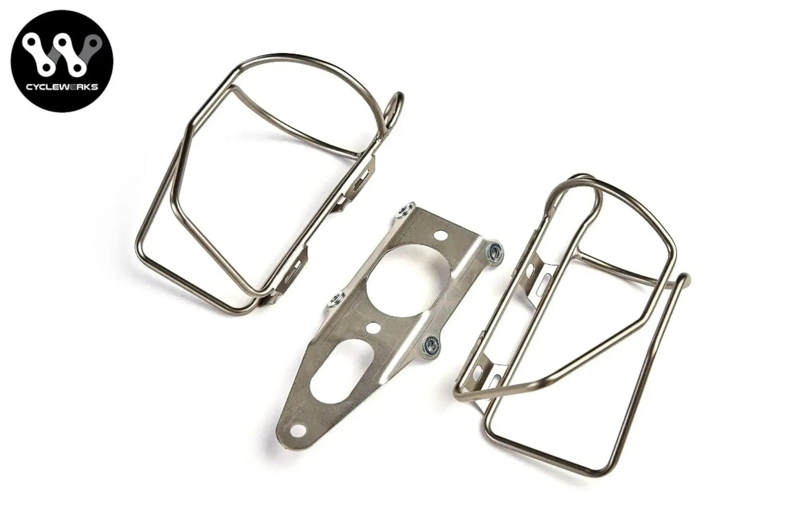 Water Bottle Cage Double Adaptor-Cyclewerks-Bicycle Junction
