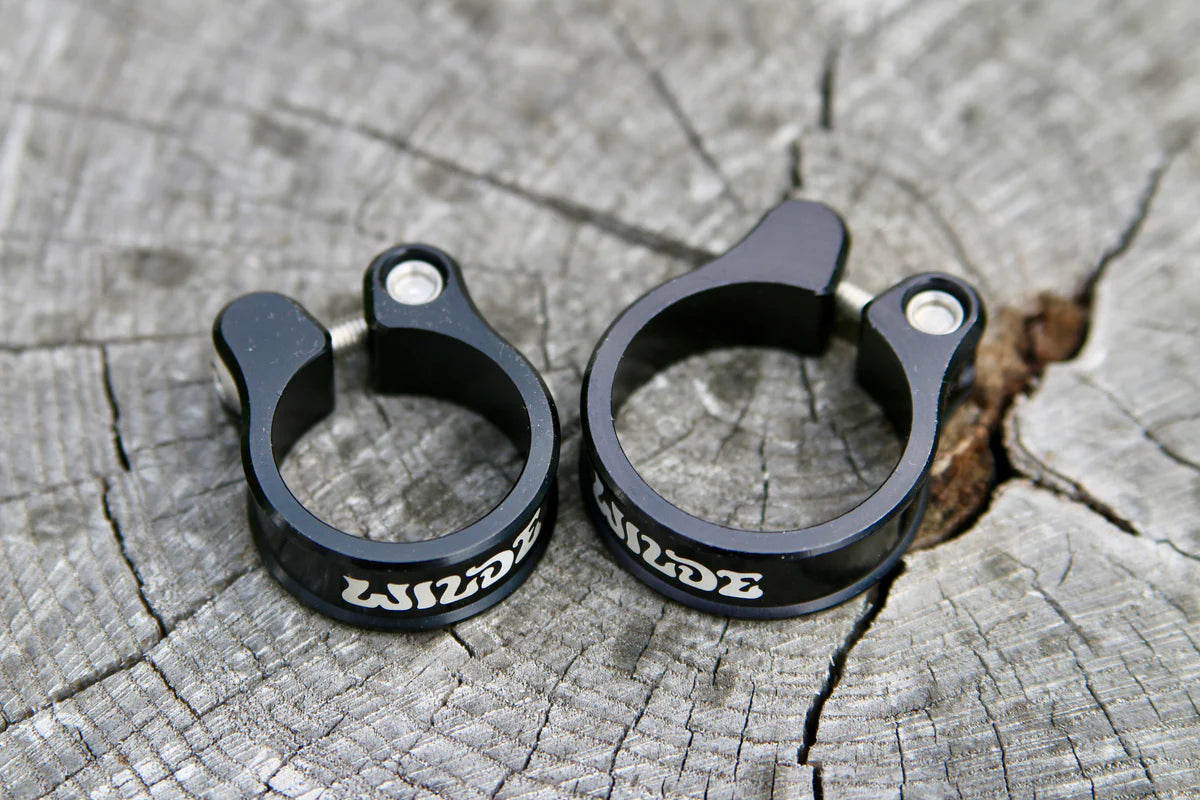 Wilde x Wolf Tooth Seat Collar - Black 29.8
