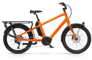 Benno Boost Speed-E-Cargobikes-Benno-Regular-Neon Orange-Bicycle Junction