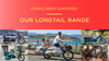 Our Longtail Cargo Bikes Compared
