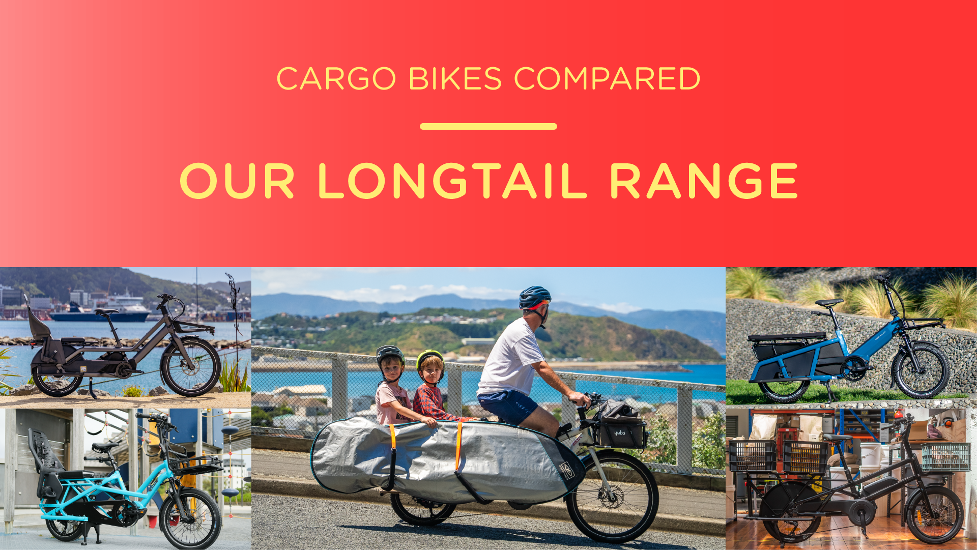 Our Longtail Cargo Bikes Compared