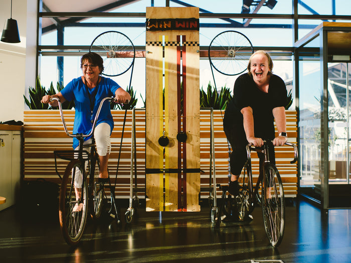 Goldsprints at Z Energy HQ