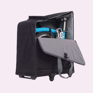 Brompton Transit Travel Bag V2-Brompton Accessories-Brompton-Bicycle Junction