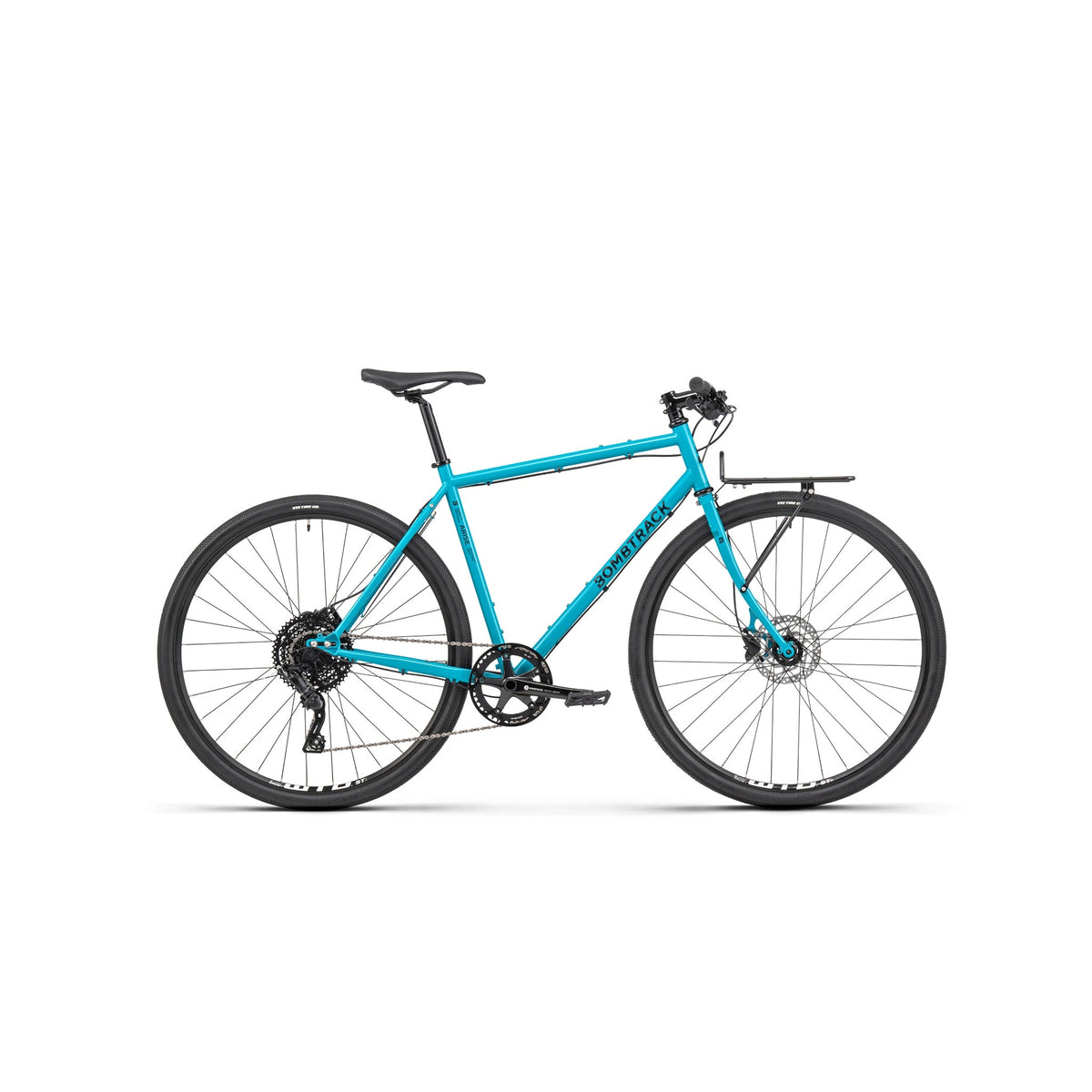 Bombtrack Arise Geared — Matt Petrol Blue side view