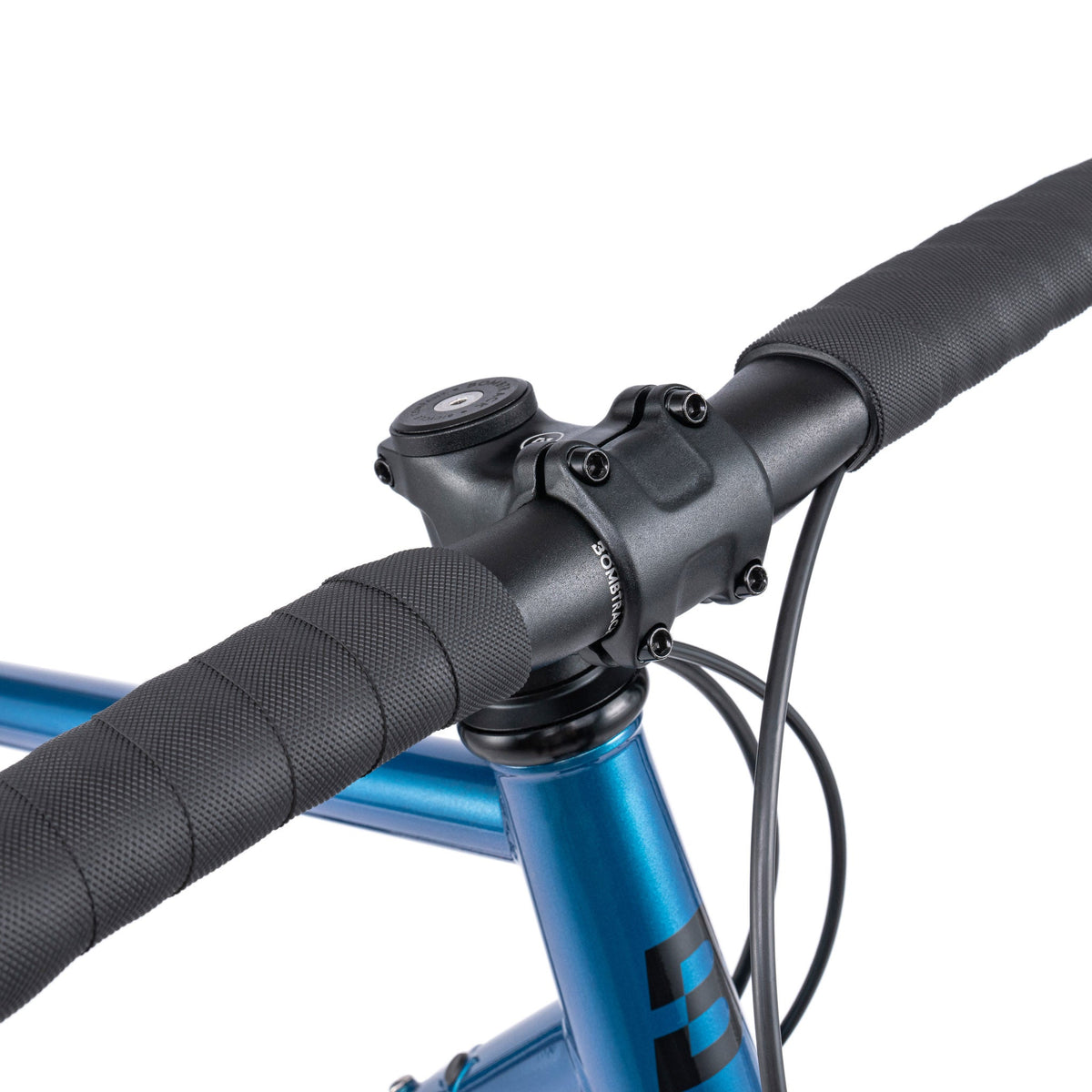Bombtrack Beyond SUS — Metallic Teal — handlebar and stem
