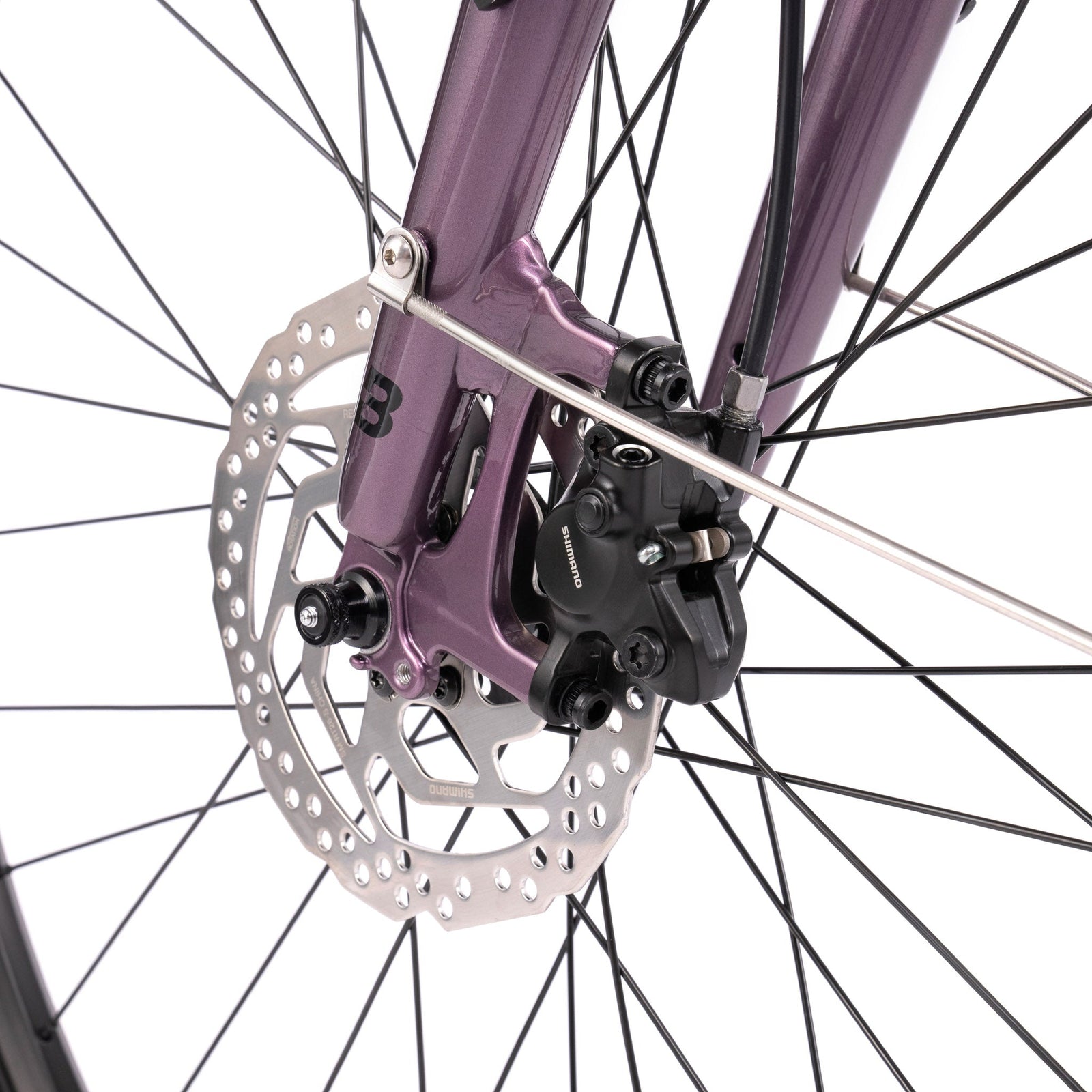 Bombtrack Munroe Loop — Metallic Purple — front brake