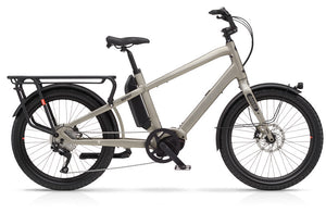 Benno Boost Sport (EVO 5)-E-Cargobikes-Benno-Unisex-Titanium Grey-Bicycle Junction