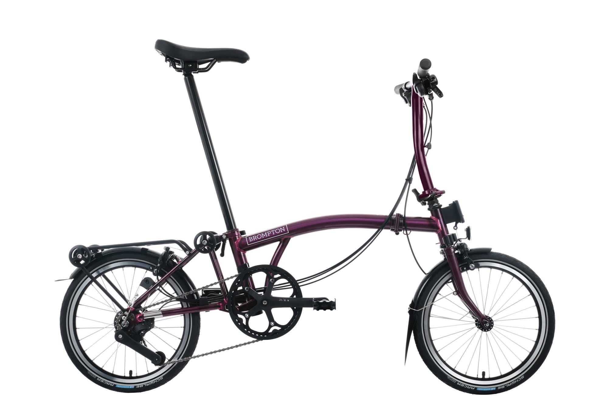 Brompton C Line Urban Folding Bike | Bicycle Junction