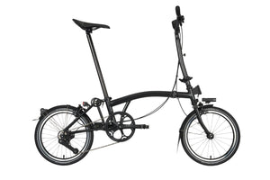 Brompton P-Line Urban (4 speed)-Folding Bikes-Brompton-Bicycle Junction