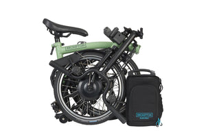 Brompton Electric C-Line Explore (6 speed)-E-Folding-Brompton-Bicycle Junction