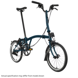 Brompton C-Line Explore │6 Speed-Folding Bikes-Brompton-Ocean Blue-Mid-Bicycle Junction