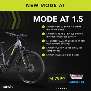 Sinch Mode AT 1.5-Electric Bikes-Sinch-Bicycle Junction
