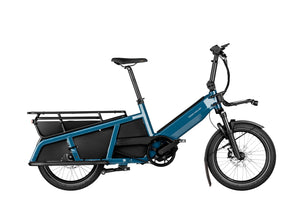 Riese & Müller Multitinker │Vario-E-Cargobikes-Riese & Müller-Petrol/Black-Vario-Bicycle Junction