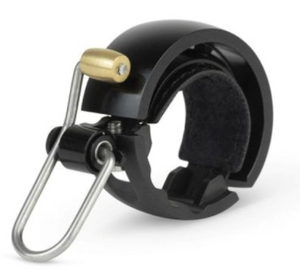 Knog Oi Luxe Bell-Bells-Knog-Black-22.2 and below-Bicycle Junction