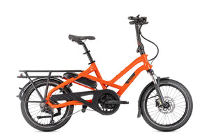 Tern HSD P10 Smart System-E-Cargobikes-Tern-Orange-Bicycle Junction