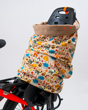 TOOB Kids Bike Seat Blanket-Cargo Accessories-Toob-Animal-Bicycle Junction