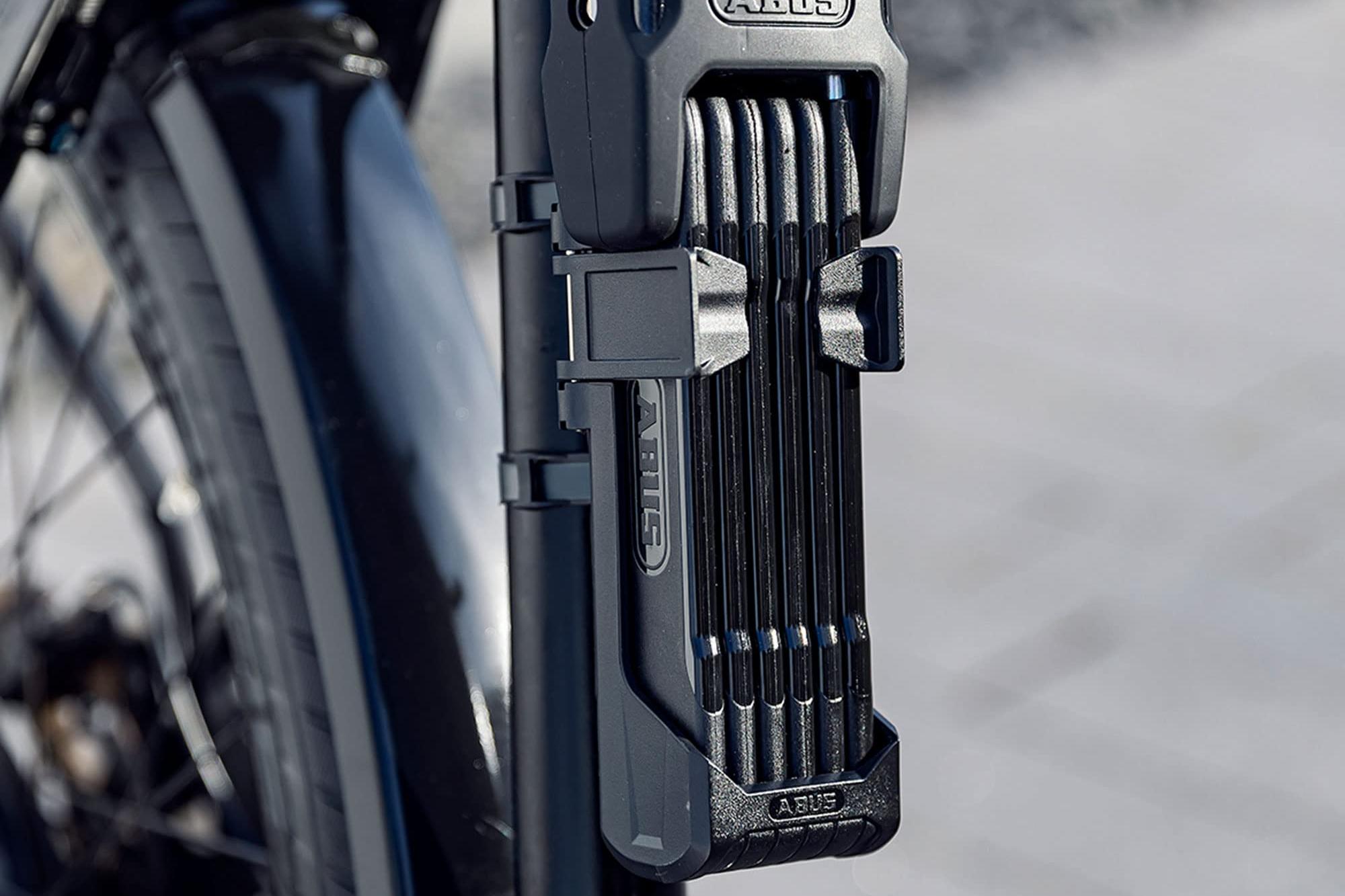 m*r様 ABUS BORDO 6000K/90 BLACK SH ABUS Bordo 6000K Folding Lock with SH Lock Holder - Set of 2