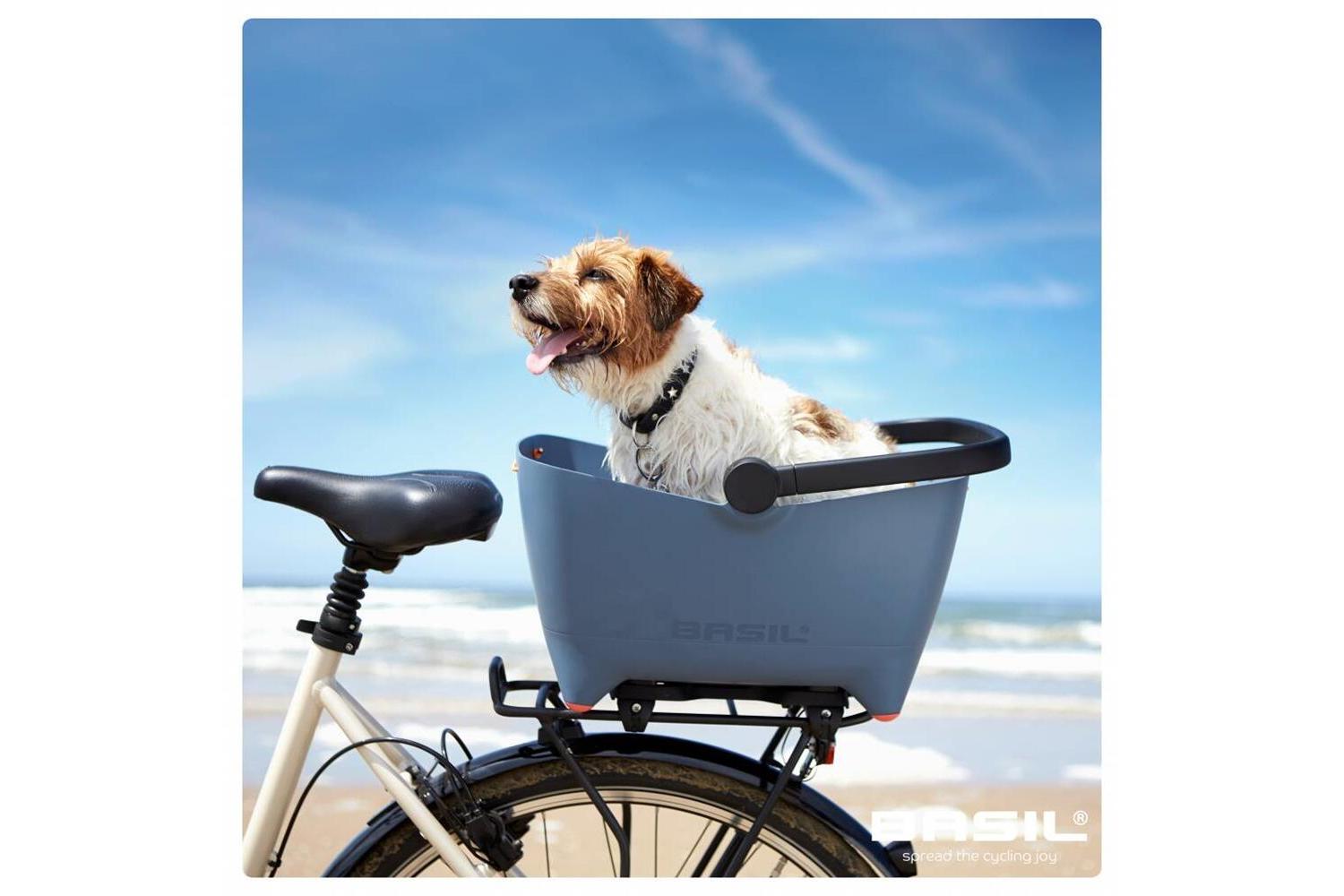 Basil Buddy Front Pet Basket-Basil-Bicycle Junction