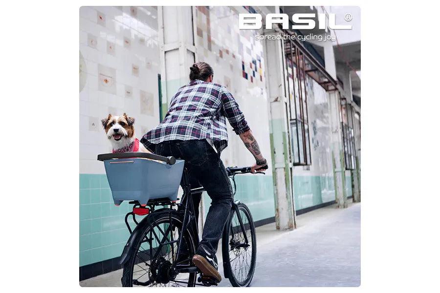 Basil Buddy Front Pet Basket-Basil-Bicycle Junction