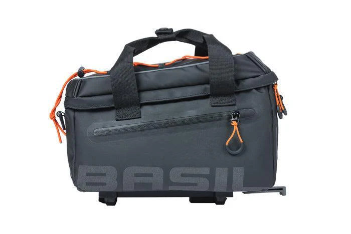 BASIL MILES TARPAULIN TRUNKBAG, MIK 2.0, 7L, BLACK ORANGE