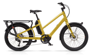 Benno Boost Sport-E-Cargobikes-Benno-Regular-Wasabi Green-Bicycle Junction