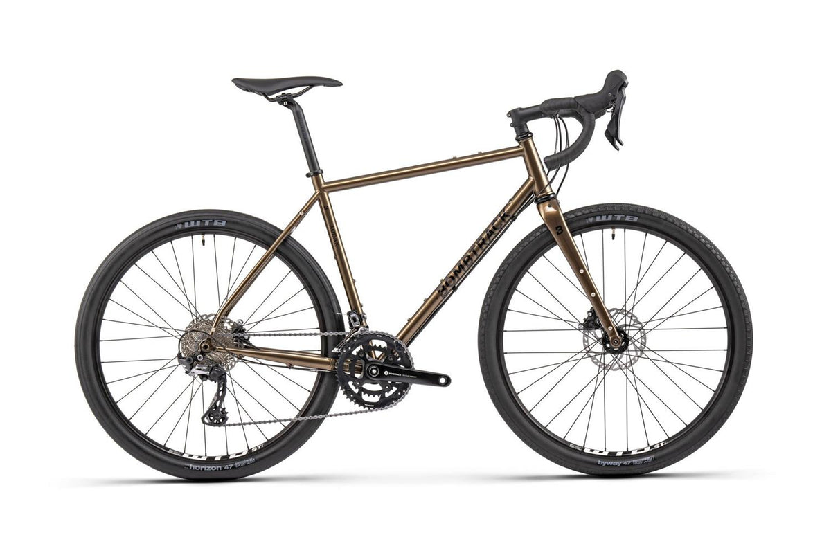 Bombtrack Audax — Metallic Dark Brown side view