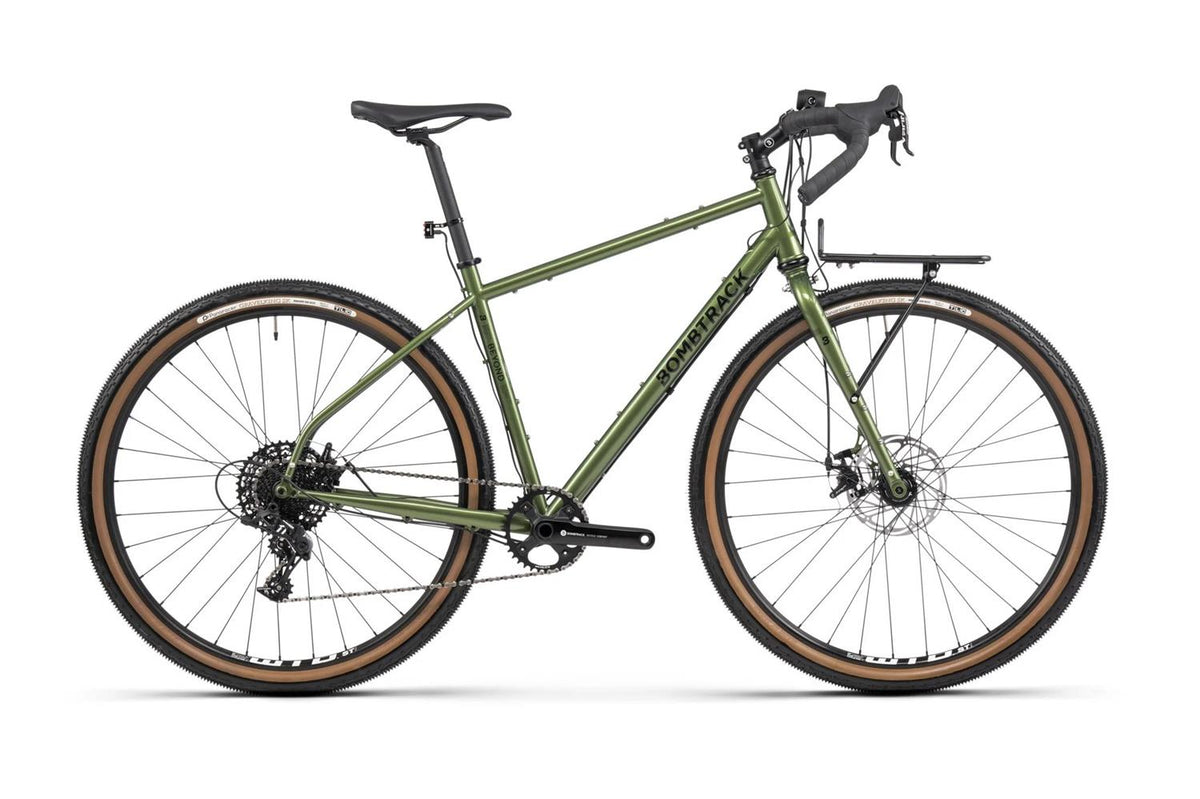 Bombtrack Beyond 2 — Metallic Green side view