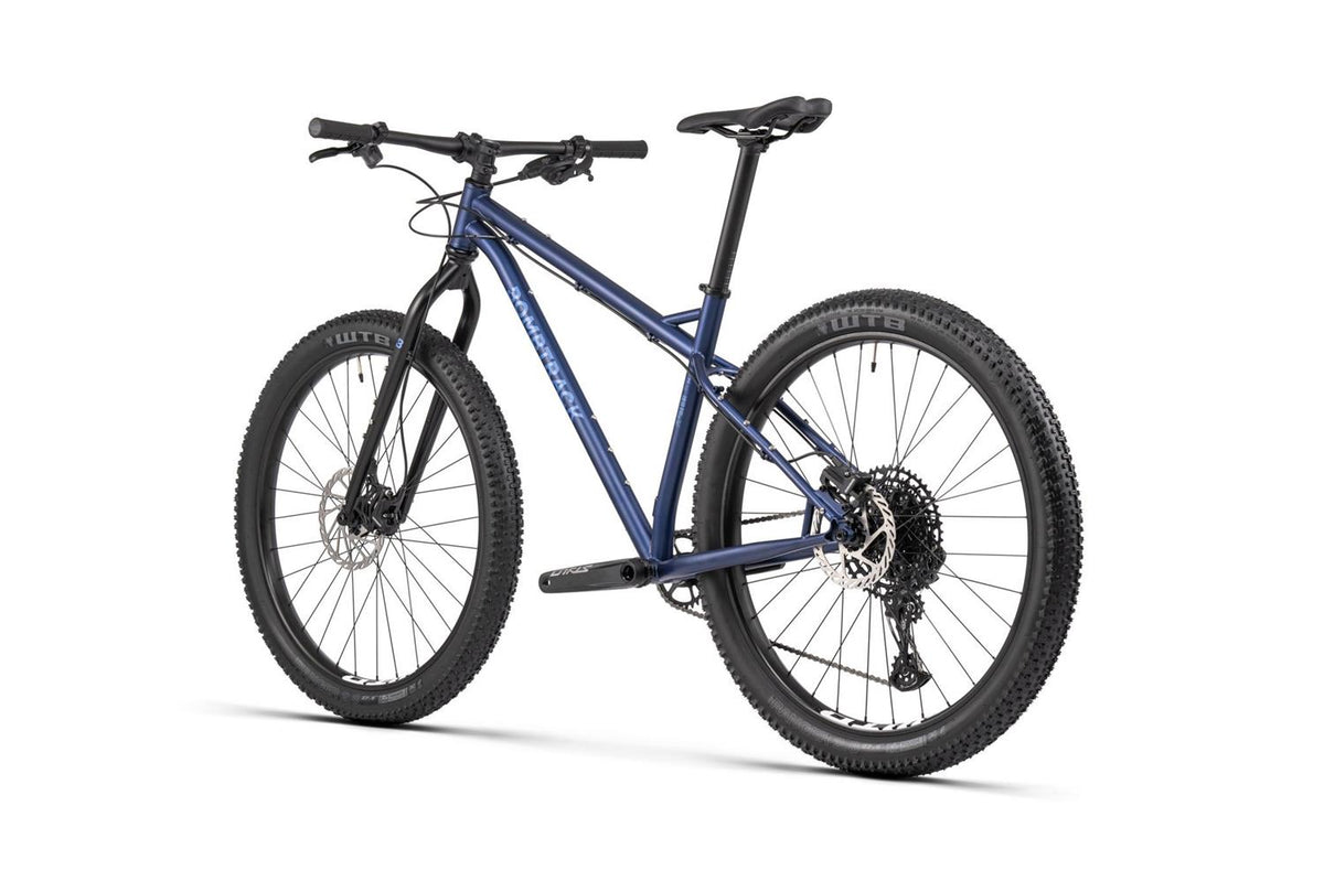 Bombtrack Beyond+ — Matt Blue rear three-quarter view