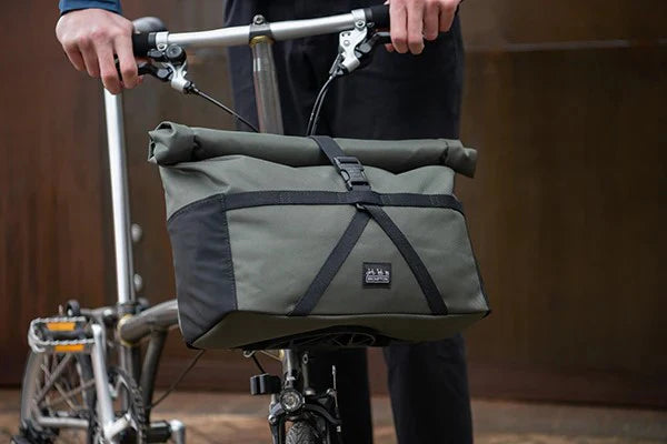 Brompton Borough Roll Top Bag – Medium, Olive