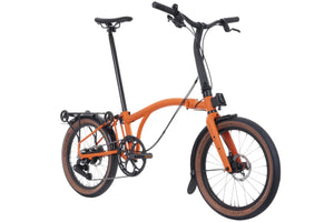 Brompton G-Line │8 Speed-Folding Bikes-Brompton-with Rack/Mudguards-Bicycle Junction