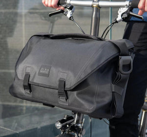 Brompton Metro Waterproof Bag Large - Black-Brompton-Bicycle Junction