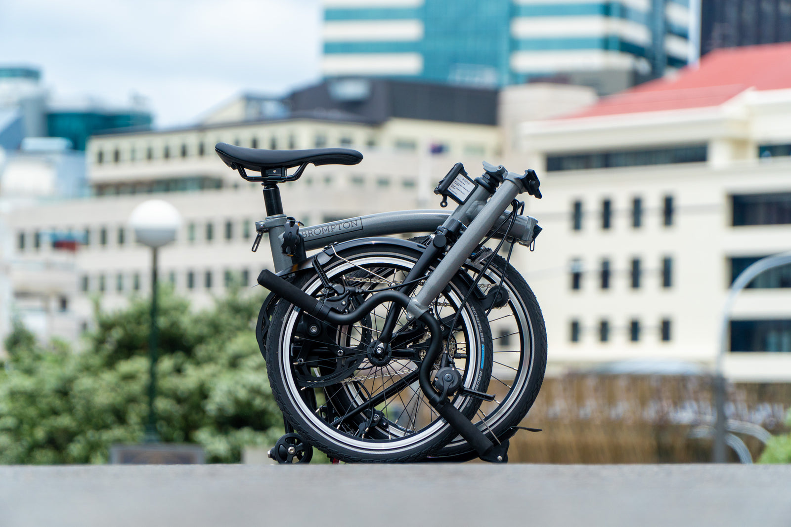 Brompton P-Line Urban │4 Speed-Brompton-Bicycle Junction