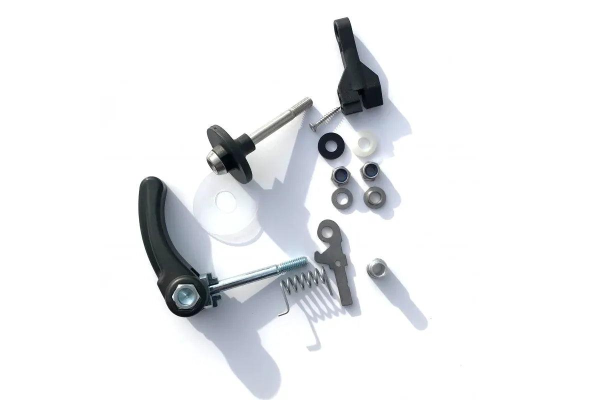 Brompton Rear Frame Clip - Retrofit w seat clamp QR-Brompton-Bicycle Junction