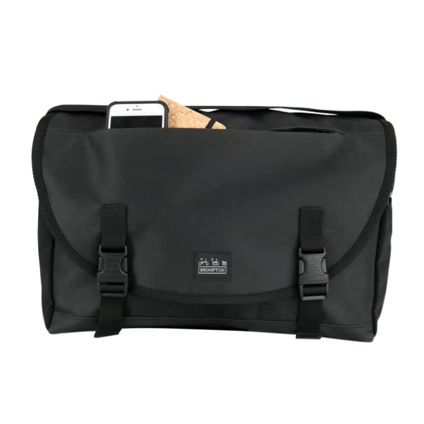 Brompton Metro Messenger Bag – Medium, Black
