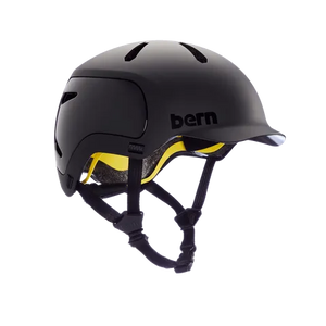 BERN WATTS 2.0 MIPS MATTE BLACK-Helmets-Bern-Bicycle Junction