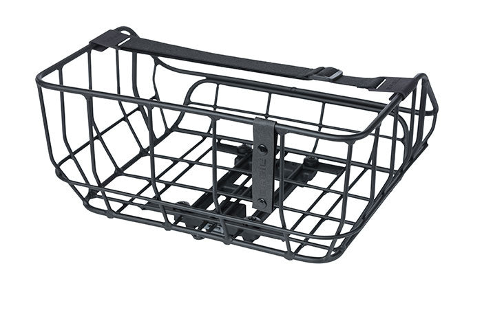Basil Portland MIK Rear Basket – Black