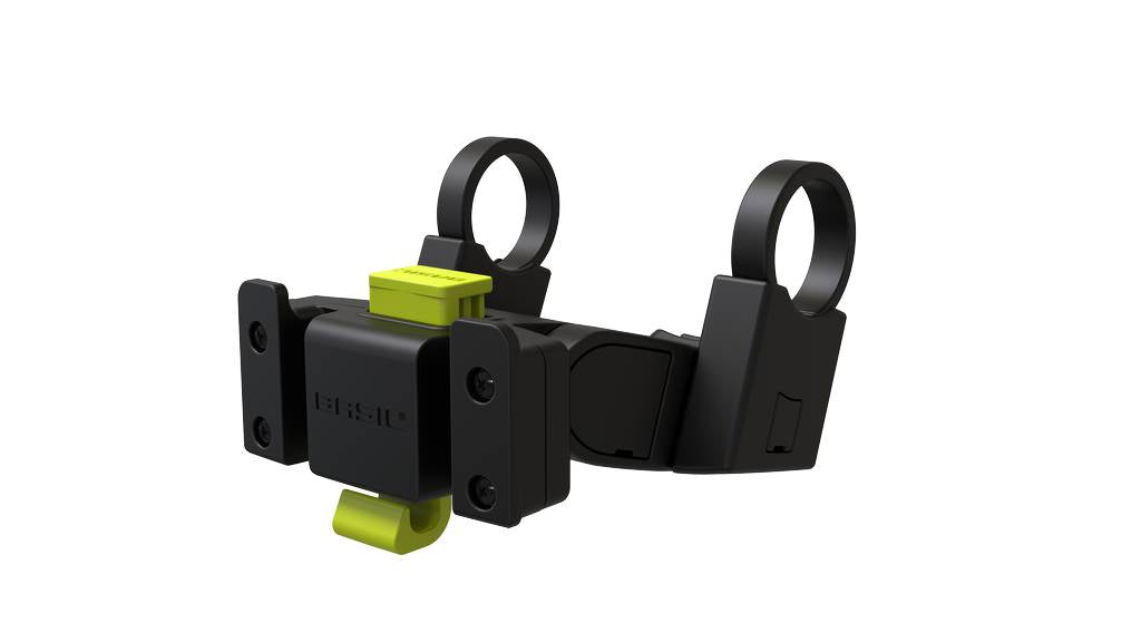 Basil KF Handlebar Holder – Black (for KF baskets &amp; handlebar bags)