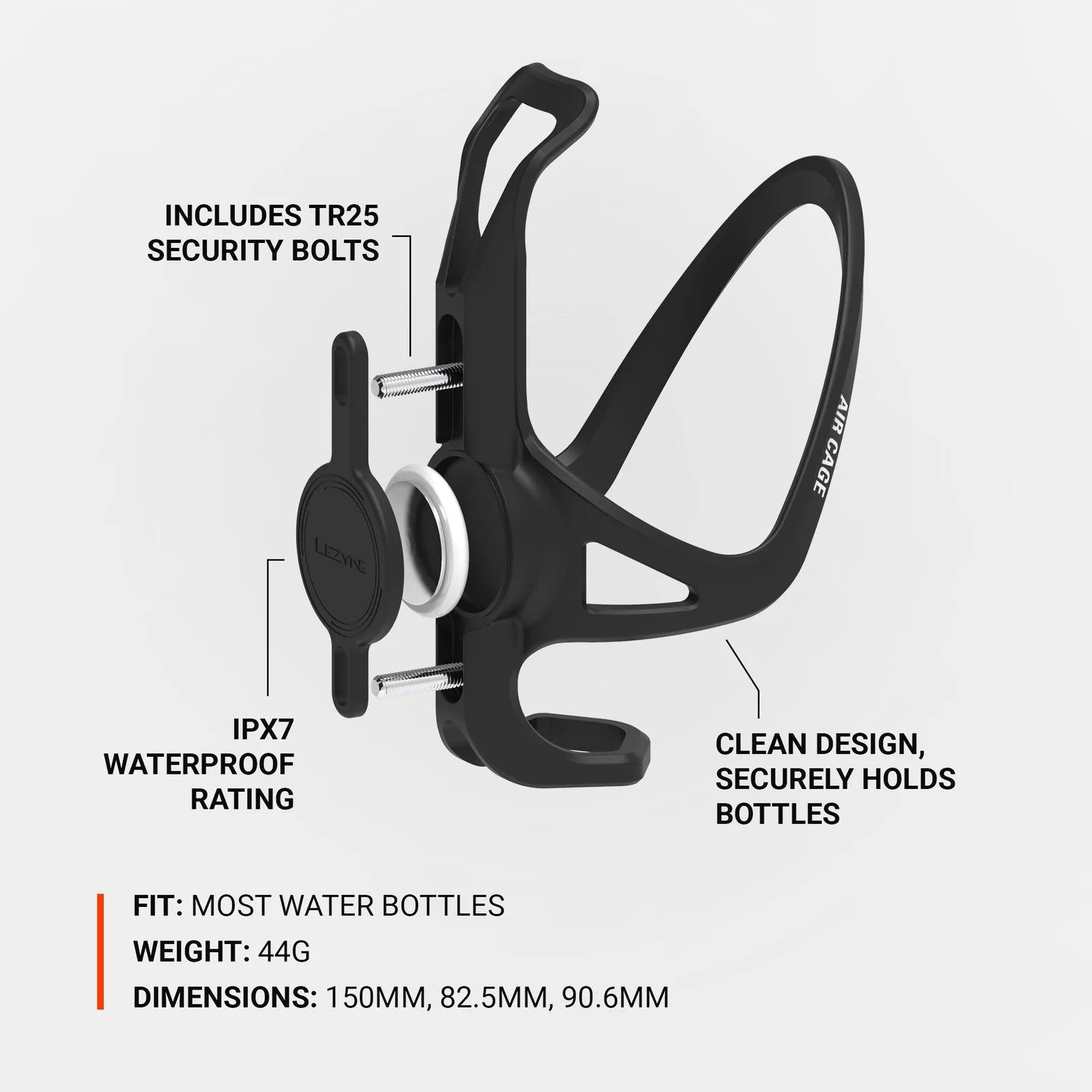 Lezyne Matrix Air Cage-Lezyne-Bicycle Junction